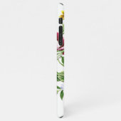 Coque iPhone 11Pro Max Rouge violet violet violet vert Motif d'art floral (Côté gauche)