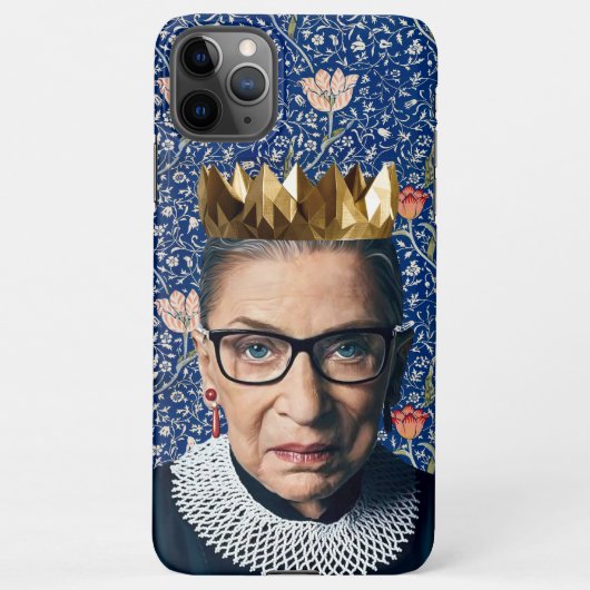 Coque iPhone 11Pro Max Ruth Ginsburg avec Tapisserie Medway (Dos)