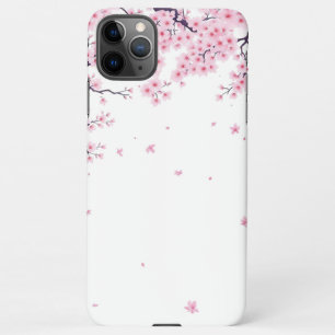 Coque iPhone 11Pro Max Sac en toile Art Japonais Fleur de Cerisier Sakura