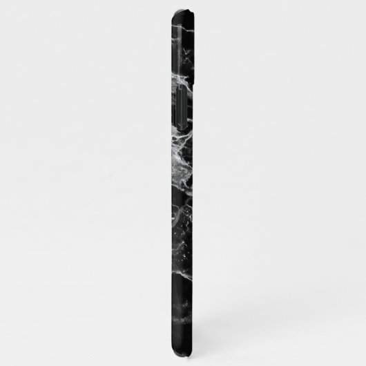 Coque iPhone 11Pro Max Sacoche en marbre noir (Côté droit)