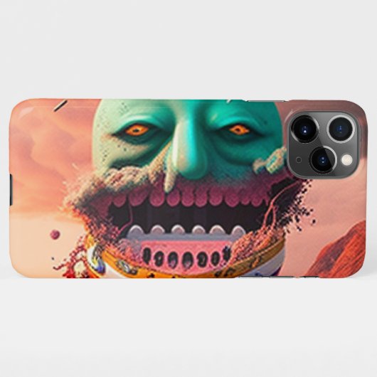 Coque iPhone 11Pro Max Scary (Dos Horizontal)