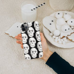 Coque iPhone 11Pro Max Scary Scull Black & White Pattern<br><div class="desc">Scary Scull Black & White Pattern</div>