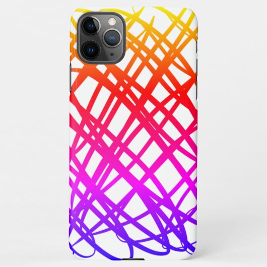 Coque iPhone 11Pro Max Simple Scribble | Filtre Ipanema | (Dos)