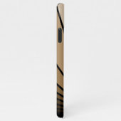 Coque iPhone 11Pro Max Soleil Art déco bronzé (Côté droit)