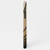 Coque iPhone 11Pro Max Soleil Art déco bronzé (Côté gauche)