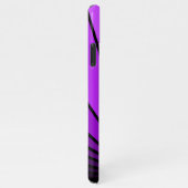 Coque iPhone 11Pro Max Soleil Art déco en violet (Côté droit)