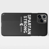 Coque iPhone 11Pro Max Spartiate forte, Spartiate communautaire honore le (Dos Horizontal)