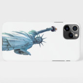 Coque iPhone 11Pro Max Statue de la liberté (Dos Horizontal)