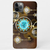 Coque iPhone 11Pro Max Steampunk Rusty Background (Dos)