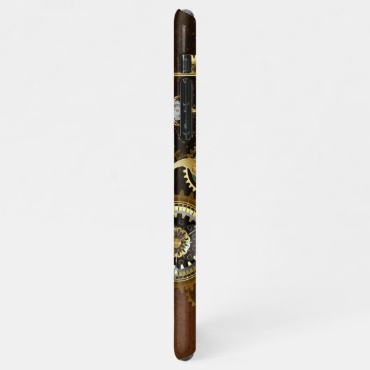 Coque iPhone 11Pro Max Steampunk Rusty Background (Côté gauche)