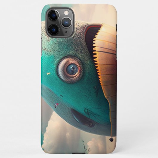 Coque iPhone 11Pro Max Strange Whale (Dos)