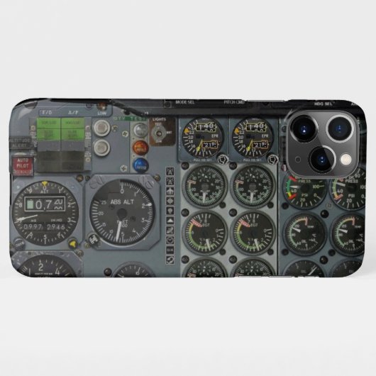 Coque iPhone 11Pro Max Tableau de bord d'habitacle (Dos Horizontal)