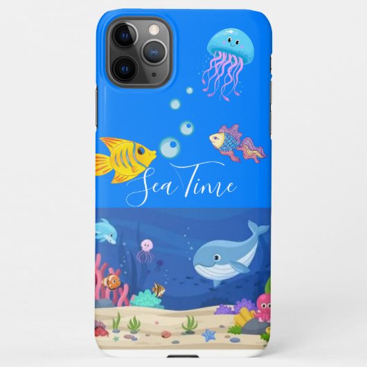 Coque iPhone 11Pro Max Téléphone - Style côtier & Quotidien (Dos)