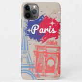 Coque iPhone 11Pro Max Tour Eiffel Paris (Dos)