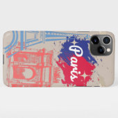 Coque iPhone 11Pro Max Tour Eiffel Paris (Dos Horizontal)