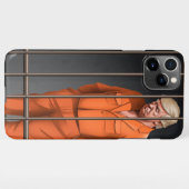 Coque iPhone 11Pro Max Trump en prison iPhone 11 Pro Max Slim Fit Coque,  (Dos Horizontal)