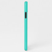 Coque iPhone 11Pro Max Turquoise (Côté droit)
