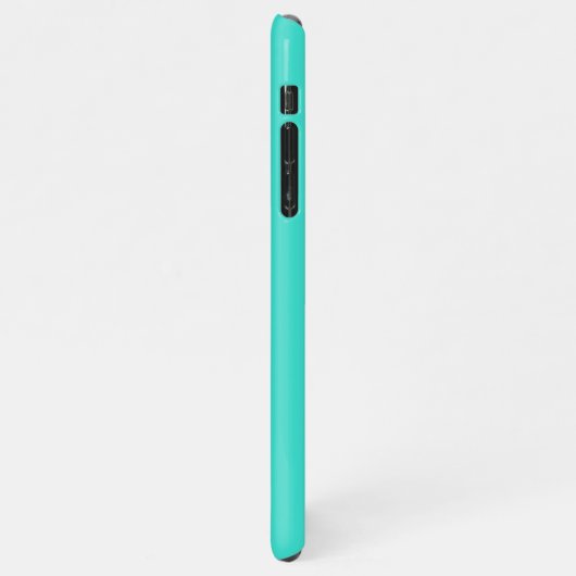 Coque iPhone 11Pro Max Turquoise (Côté gauche)