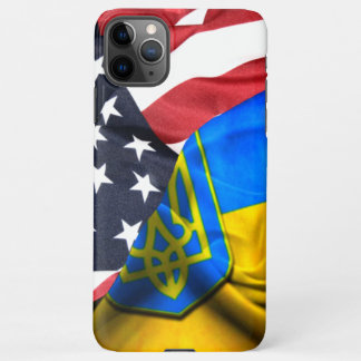 Coque iPhone 11Pro Max Ukraine Amérique amies pour toujours