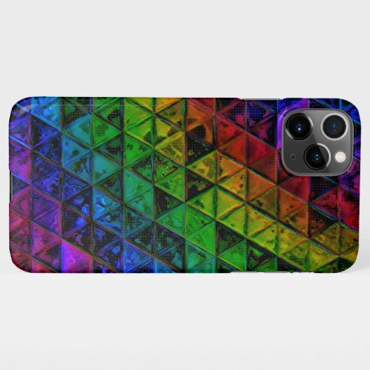 Coque iPhone 11Pro Max Verre de fierté (Dos Horizontal)