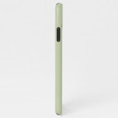Coque iPhone 11Pro Max Vert moderne | Initiale personnelle (Côté droit)