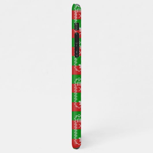 Coque iPhone 11Pro Max Vilain pull motif sonnettes Joyeux fils Xmas (Côté gauche)
