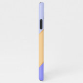 Coque iPhone 11Pro Max Violet bleu pastel jaune personnalisé (Côté droit)