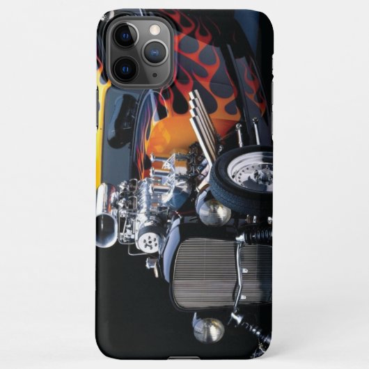 Coque iPhone 11Pro Max Voiture hot rod (Dos)