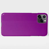 Coque iPhone 11Pro Max Vrai pourpre (Dos Horizontal)