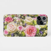 Coque iPhone 11Pro Mélange rose deux (Dos Horizontal)