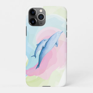 Coque iPhone 11Pro Mer Extraordinaire avec dauphins