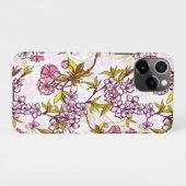 Coque iPhone 11Pro Motif en fleurs de cerisiers  (Dos Horizontal)
