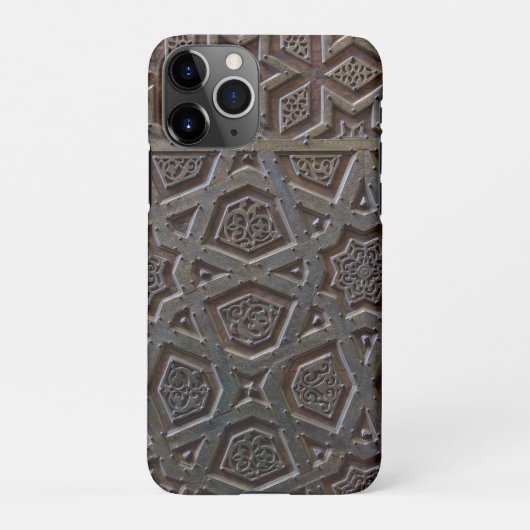 Coque iPhone 11Pro Motif géométrique islamique (Dos)