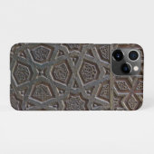 Coque iPhone 11Pro Motif géométrique islamique (Dos Horizontal)