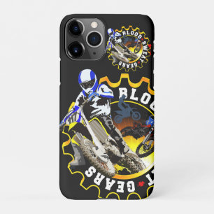 Coque iPhone 11Pro Motocross de la transpiration sanguine