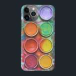 Coque iPhone 11Pro palette d'aquarelle vintage<br><div class="desc">palette d'aquarelle vintage</div>