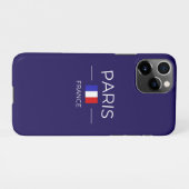 Coque iPhone 11Pro paris en France (Dos Horizontal)