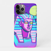 Coque iPhone 11Pro Pharaon Synthwave (Dos)