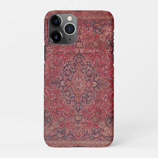 Coque iPhone 11Pro Red Antique Carpet (Dos)