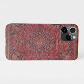 Coque iPhone 11Pro Red Antique Carpet (Dos Horizontal)