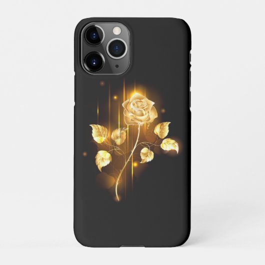Coque iPhone 11Pro Rose d'or ( rose d'or ) (Dos)