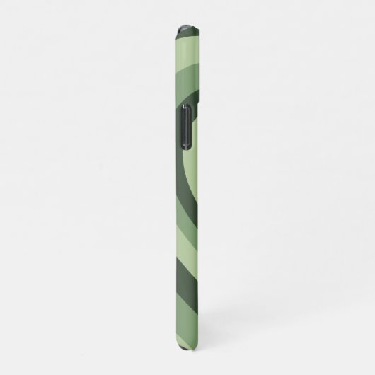 Coque iPhone 11Pro Sage Green Latte Love Coffee Heart Coque-Mate iPho (Côté droit)