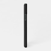 Coque iPhone 11Pro Simple Black Custom Ajouter Votre Nom Élégant (Côté droit)