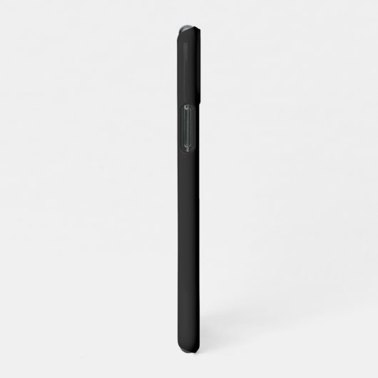 Coque iPhone 11Pro Simple Black Custom Ajouter Votre Nom Élégant (Côté droit)