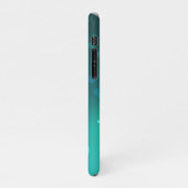 Coque iPhone 11Pro Skeleton Keys on Green Background (Côté gauche)