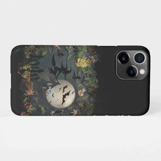 Coque iPhone 11Pro Soirée de Witch (Dos Horizontal)