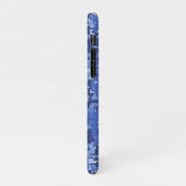 Coque iPhone 11Pro Star on Navy Camo Arrière - plan (Côté gauche)