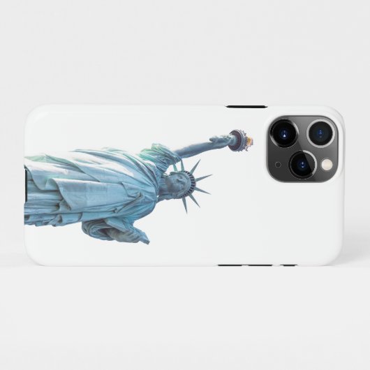 Coque iPhone 11Pro Statue de la liberté (Dos Horizontal)