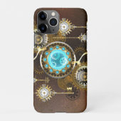 Coque iPhone 11Pro Steampunk Rusty Background (Dos)