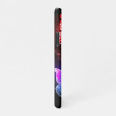 Coque iPhone 11Pro Trois papillons brillants sur l'arrière - plan de (Côté droit)